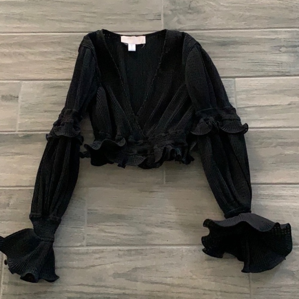 KEEPSAKE The Label ‘Clarity’ Black Top, Size 4 EXCELLENT CONDITION - Picture 5 of 6